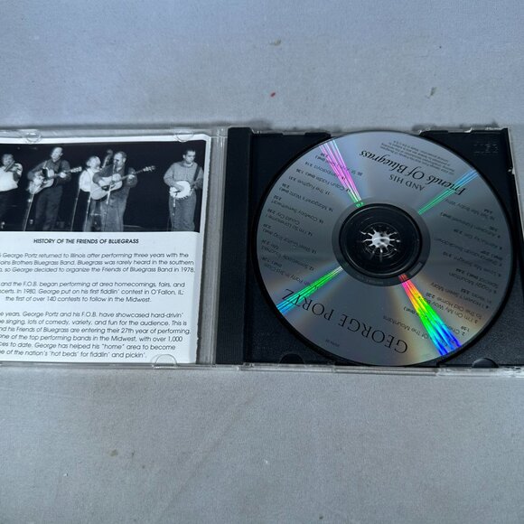 George Portz And His Friends Of Bluegrass CD National Open Fiddle Champion Album - Picture 3 of 3